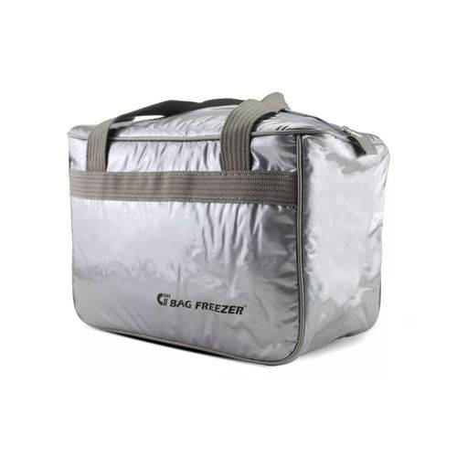 Bolsa Térmica 14 Litros Prateada - Bag Freezer