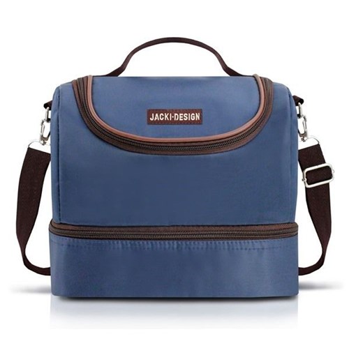 Bolsa Térmica com 2 Compartimentos Azul Jacki Design