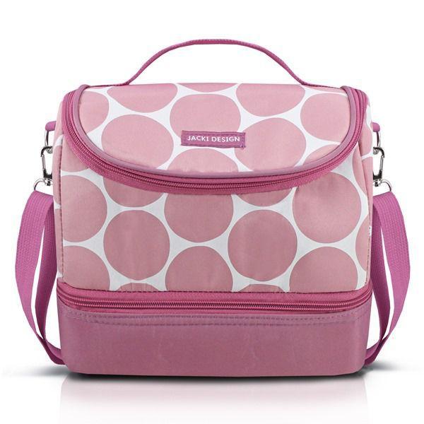 Bolsa Térmica com 2 Compartimentos Jacki Design - Rosa