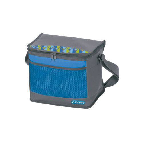 Bolsa Térmica Cooler 9,5 Litros Tropical - Azul