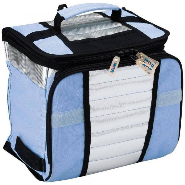Bolsa Térmica Ice Cooler com Divisória Mor 7,5 Litros 9 Latas Azul