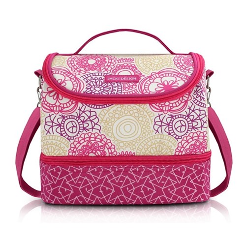 Bolsa Térmica Pink com 2 Compartimentos Jacki Design