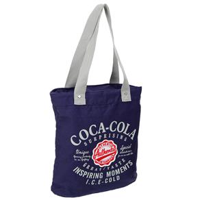 Bolsa Tote G Coca-Cola Unique - Azul