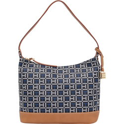 Bolsa Tote Tommy Hilfiger Small Hobo com Pingente