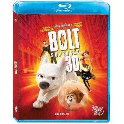 Bolt Supercão - Blu Ray 3d / Filme Infantil
