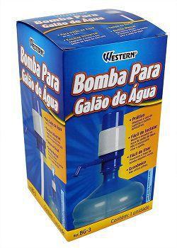 Bomba Manual P/ Galão de Água Plastico - 123698 - Etilux