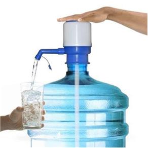 Bomba Manual Pratica para Garrafaos de Agua 20 10 Litros Higienica - AZUL ROYAL