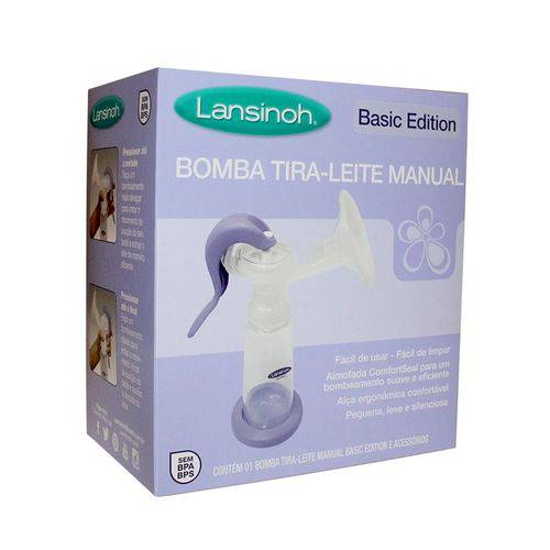 Bomba Tira Leite Manual Basic Edition - Lansinoh