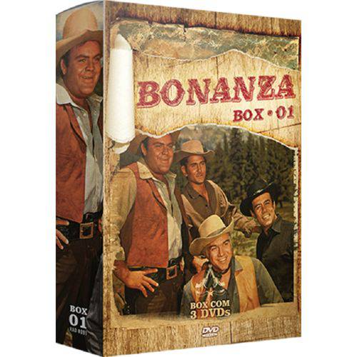 Bonanza Box 01 - 3 DVDs Série Ação