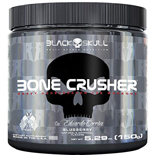 Bone Crusher - 150g Blueberry - Black Skull, Black Skull