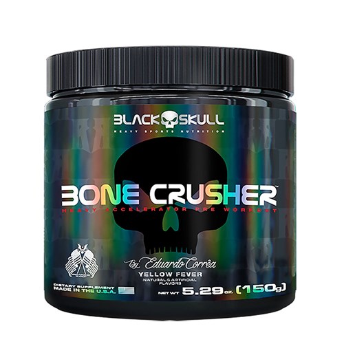 Bone Crusher 150G Yellow Fever Black Skull