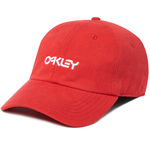 Boné Oakley 6 Panel Washed Cotton Hat Vermelho