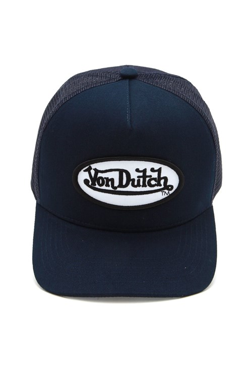 Boné Von Dutch Logo Azul-Marinho