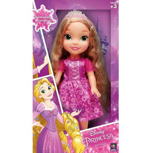 Tudo sobre 'Boneca 30 Cm - Minha Primeira Princesa Real - Princesas - Rapunzel - Mimo'