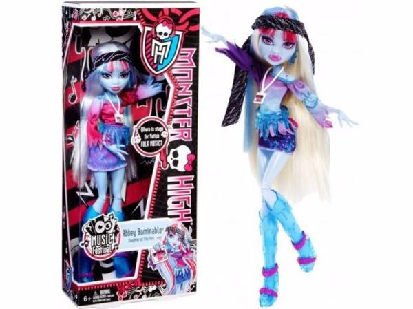 Boneca Abbey Bominable Monster High - Mattel