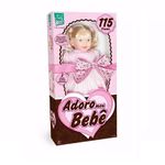 Boneca Adoro Meu Bebê 115 Frases - Super Toys