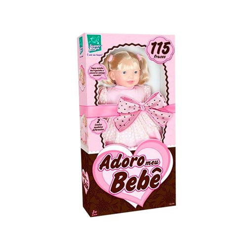 Boneca Adoro Meu Bebê - Super Toys