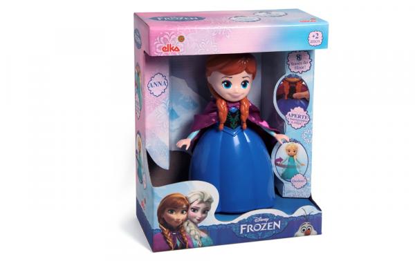 Boneca Anna Frozen com Frases - Elka
