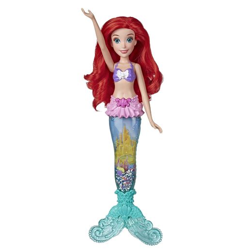 Boneca Ariel Princesa Disney Luz e Brilho - Hasbro