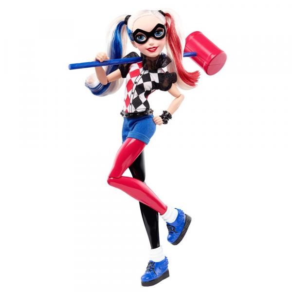 Boneca Articulada - 30 Cm - DC Super Hero Girls - Harley Quinn - Mattel