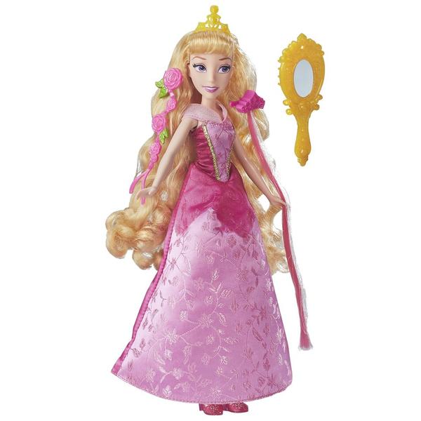 Boneca Articulada - Disney Princesas - Lindos Penteados - Aurora - Hasbro