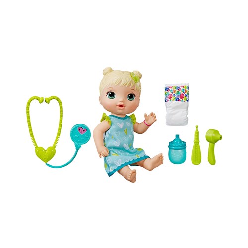 Boneca Baby Alive Cuida de Mim Hasbro Loira