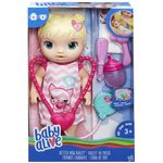 Boneca Baby Alive Cuida de Mim Loira Hasbro - C2691