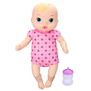 Boneca Baby Alive Hasbro Recém-nascida com Mamadeira - Lilás