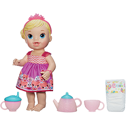 Tamanhos, Medidas e Dimensões do produto Boneca Baby Alive Chazinho Mágico Loira - Hasbro