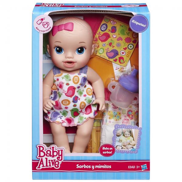 Boneca Baby Alive Hora do Xixi Loira - A9290 - Hasbro