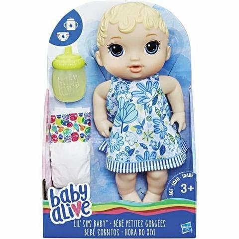 Boneca Baby Alive - Hora do Xixi - Loira - E0385 - Hasbro
