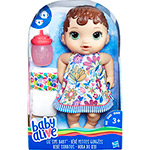 Boneca Baby Alive Hora Do Xixi Morena - E0499 - Hasbro