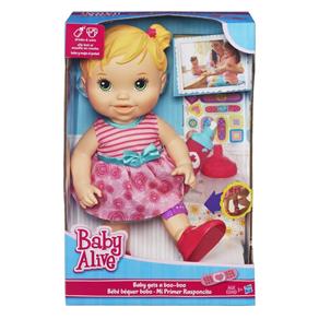 Boneca Baby Alive Machucadinho Loira - A5390 - Hasbro