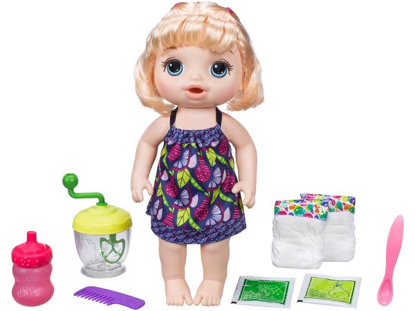Boneca Baby Alive Papinha Divertida com Acessórios - Hasbro