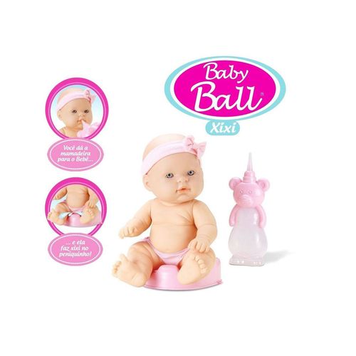 Boneca Baby Ball Xixi 5233 - Roma Brinquedos