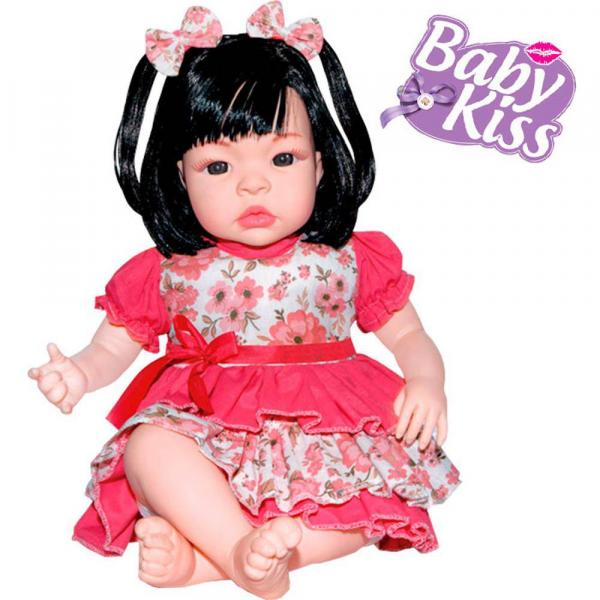 Boneca Baby Kiss Chora e Balbucia 910 - Sid-Nyl