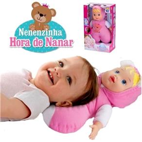 Boneca Baby Nenenzinha Soninho Hora da Naninha - Divertoys