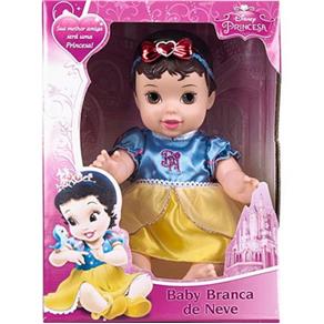 Boneca Baby Princesa de Vinil Branca de Neve - Mimo - 6407