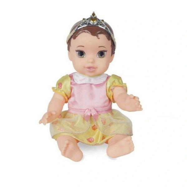 Boneca Baby Princesa Vinil Bela - Mimo Brinquedos