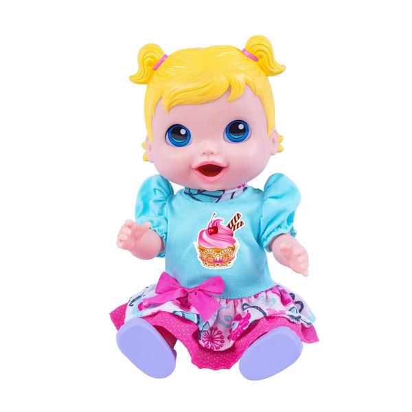 Boneca Babys Collection Comidinha Super Toys