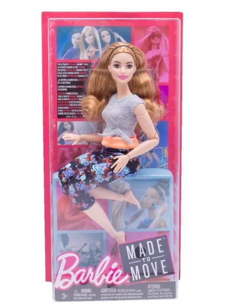 Boneca Barbie Articulada Feita para Mexer Ruiva FTG80 - Mattel
