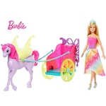 Boneca Barbie - Barbie Dreamtopia - Princesa com Carruagem - Mattel