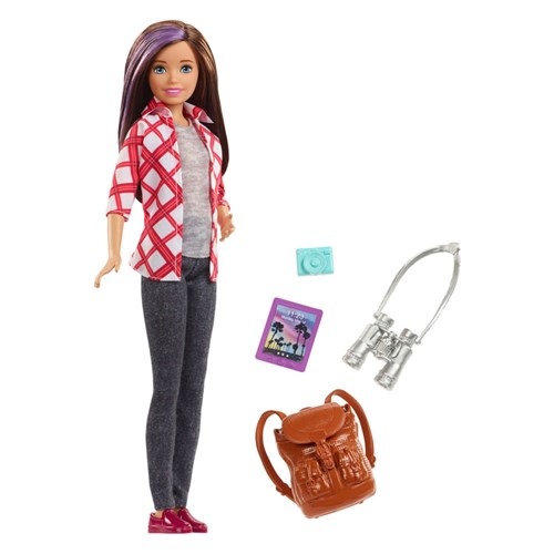 Boneca Barbie - Barbie Explorar e Descobrir - Morena - Mattel
