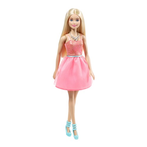 Boneca Barbie Básica Rosa Glitz Mattel