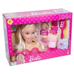 Boneca Barbie Busto Para Pentear e Enfeitar - Puppe
