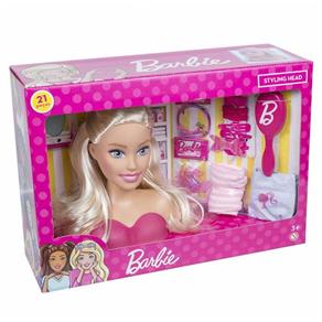 Boneca Barbie Busto Pentear Cabelos - Pupee 1255