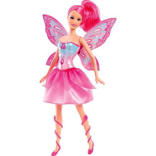 Tudo sobre 'Boneca Barbie Butterfly e a Princesa Fairy - Fada Rosa Mattel'