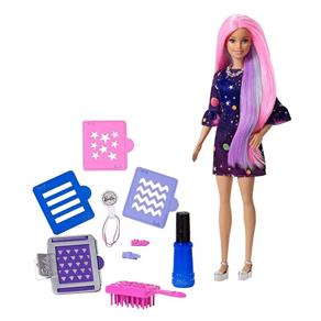 Boneca Barbie - Cabelos Coloridos - Mattel