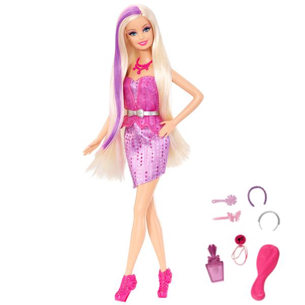 Boneca Barbie Cabelos Coloridos - Mattel