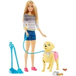 Boneca Barbie - Caminhada Com O Filhote Pup - Mattel